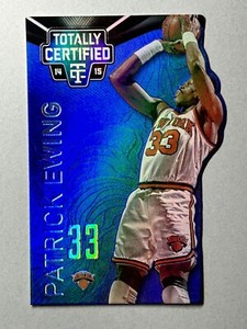 2014-15 Panini Totally Certified Patrick Ewing #127 Blue Die-Cut 22/74