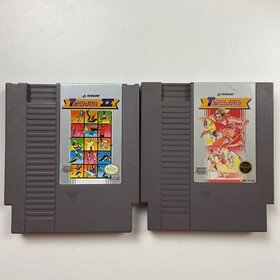 Track & Field 1 & 2 Nintendo NES 2 Game Bundle