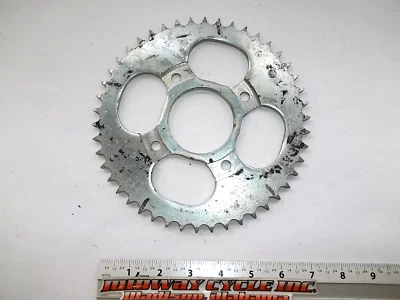 HONDA SL100 MT125 REAR 46T DRIVE SPROCKET HON-46T-RS  jh - Image 1 of 4