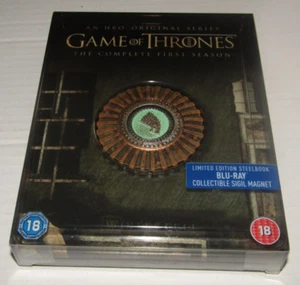 Game Of Thrones The Complete First Season-Limited Edition Steelbook Blu-Ray - Picture 1 of 6