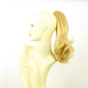 Hairpiece ponytail straight 15.75 light blonde golden 8/lg26 peruk - Imagen 1 de 7