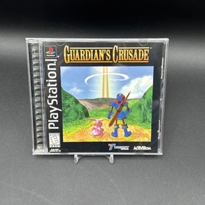 Guardians Crusade PlayStation 1 PS1 CIB completo con scheda di registrazione - Foto 1 di 4