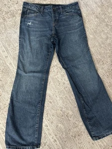 Wild Fable Damen Gr. 10 Low Rise Bootcut Jeans Medium Wash Boho Western Chic - Bild 1 von 8