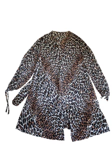 Vintage Vanity Fair Leopardenmuster Kleid Gr. 36 Large Rockabilly Party 60er - Bild 1 von 6
