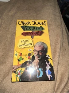 CHUCK JONES Extremes and In-Betweens VHS NEW Warner Bros Life Animation RARE OOP - Picture 1 of 8
