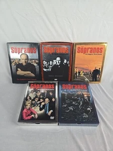 The Sopranos Complete Seasons 1-5 (Dvd, Box Set HBO) Pre-Owned, Good Condition - Picture 1 of 11