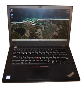 Lenovo Thinkpad T480 Intel Quad Core i7-8550U 16GB RAM 256GB SSD Windows 11 Pro - Picture 1 of 21
