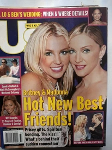 US Weekly Magazine Sept. 15, 2003 Madonna & Britney Spears - Picture 1 of 1