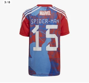 Adidas Spider-Man boys Set Sz XS US Authentic - Picture 1 of 8