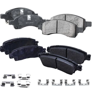Juego de pastillas de freno delanteras y traseras de cerámica para Chevrolet Trailblazer 2006-2009 - Imagen 1 de 12