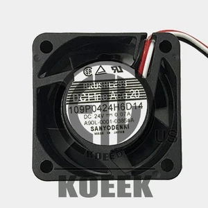 Wentylator konwertera SANYO A90L-0001-0385 #A 109P0424H6D14 DC24V 3 miesiące gwarancji ~ - Zdjęcie 1 z 3