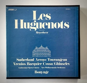 LES HUGUENOTS / Meyerbeer • London 7½ ips Reel Tape Dolby B • LON L 490230 - Picture 1 of 4
