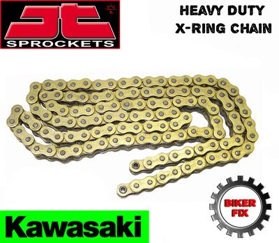 Se adapta a la cadena de alta resistencia Kawasaki Z750 R (ZR750 NBF) 2011 DORADO MEJORADO X Foto 1 de 1