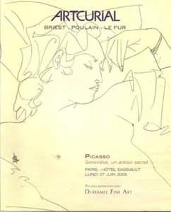 RARE ARTCURIAL Picasso Genevieve Collection Art Catalog - Picture 1 of 1