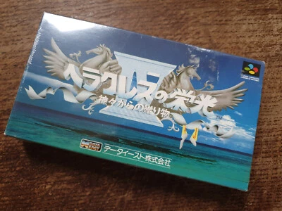 SNES SUPER FAMICOM - GLORY HERACLES NO EIKOU IV 4 #RPG JPN NTSC-J SEALED NEW - Image 1 of 2