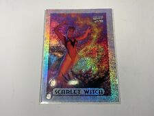 1994 MARVEL MASTERPIECES LIMITED EDITION HOLOFOIL N.7 SCARLET WITCH