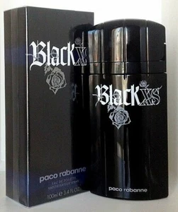 Black XS Paco Rabanne 100ml. eau de toilette spray 3.4 Fl. Oz. Versión Antigua - Imagen 1 de 3