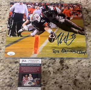 Philip Lutzenkirchen Signed 8.5 X 11 Photo Auburn ~ W/JSA - Picture 1 of 1