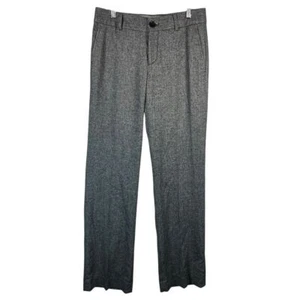 Banana Republic Martin Fit Gray Wool Blend Dress Pants Size 0 Career Trousers - Picture 1 of 10