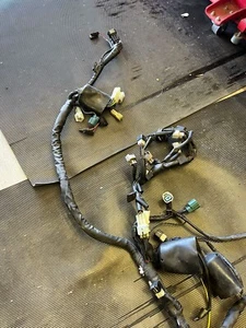 2009-2016 Yamaha FZ6R OEM Main Engine Wiring Harness Wire Loom, Used - Picture 1 of 4