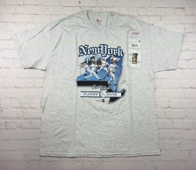 NUEVA 2006 Octubre Playoff Fever New York Yankees Camiseta de Béisbol Camiseta - Talla XL Foto 1 de 4