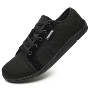 Men's Wide Toe Box Casual Barefoot Shoes Zero Drop Minimalist Sneakers Size 7-12 - Picture 1 of 13