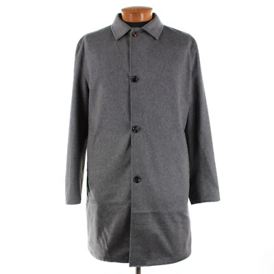 Kired Kiton NWT Peak Cashmere Reversible Storm System Jacket Size 52 (L US) Gray - Image 1 of 4