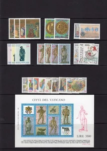 VATICAN CITY 1987 NH COMPLETE YEAR SET by Scott: 779-805 - Free USA Shipping - Picture 1 of 1