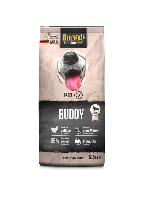 BELCANDO Baseline BUDDY Huhngeschmack Hundentrockenfutter - 12,5kg