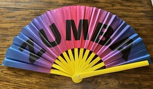 Zumbawear Zwear Zumba Hand Fan Love Ombre Zumba free ship - Picture 1 of 4
