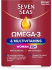 Seven Seas Omega-3 Fish Oil and Multivitamins Women 50+ - 30 Capsules and 30 tab