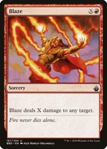 BLAZE X 4 N/M BATTLEBOND MAGIC THE GATHERING - Picture 1 of 1