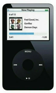 Apple iPod Classic 7th Generation Black  (80GB) - (Latest Model) Retail Box - Picture 1 of 5