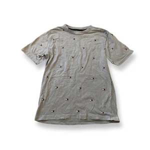 Tommy Hilfiger Gray Logo Shirt Size 8/10 - Picture 1 of 3