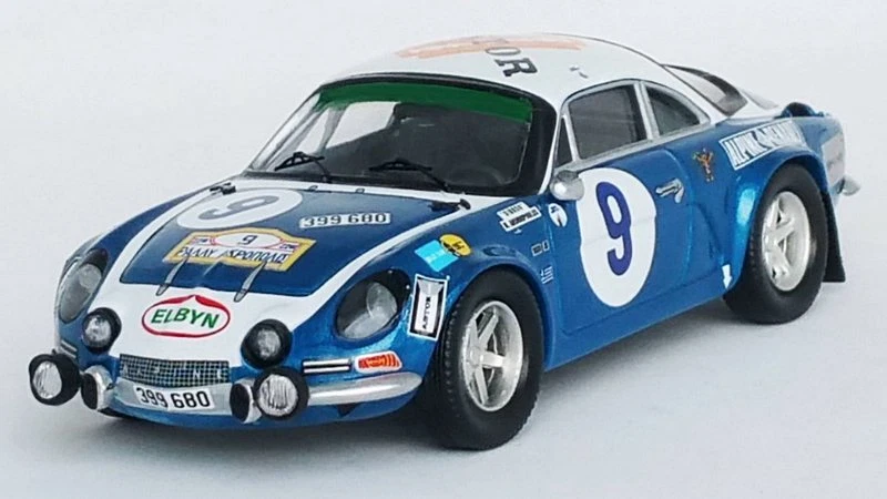 Alpine A110 Renault Rally Acropolis 1975 Sciroco-Andriopoulos 1:43 TROFEU RRGR11 - Immagine 1 di 1