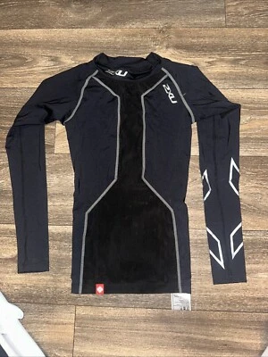 2XU Triathlon Jersey Women’s Small Long Sleeve Black #L - Image 1 of 3