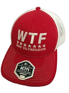 Ryan Binkley For President 2024 Embroidery WTF Way To Freedom Cap One Size - Bild 1 von 4