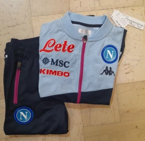 Tuta Napoli tracksuit Junior 14 anni Kappa 2012/13 Abeco Vintage - Foto 1 di 12