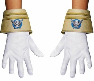 Power Rangers Super Megaforce Silver Ranger Gloves for Costume New Childs 2014 - Picture 1 of 2