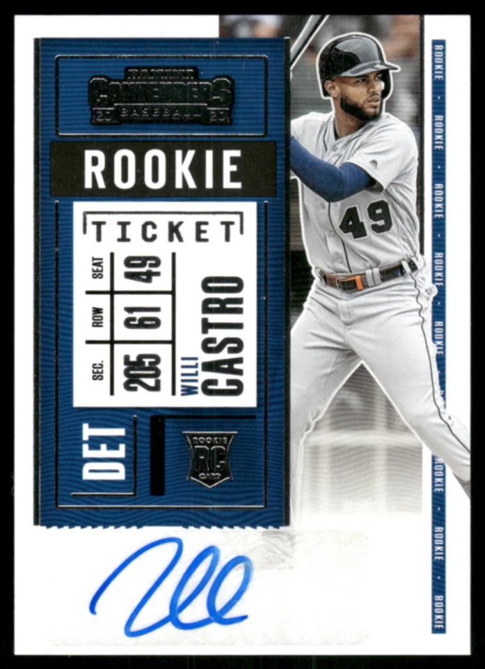 2020 Panini Contenders #150 Willi Castro Autograph - Image 1 of 2