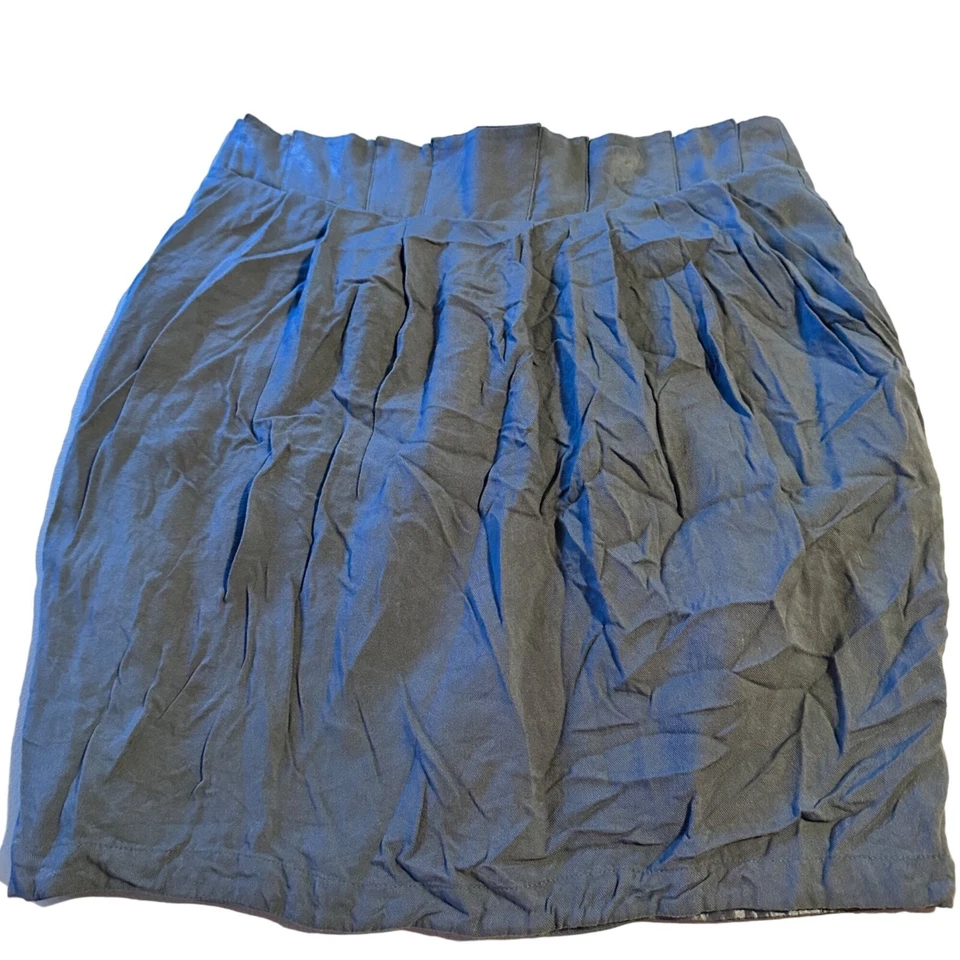 Love 21 Top Falda Azul Forrada Volantes Talla L Foto 1 de 4