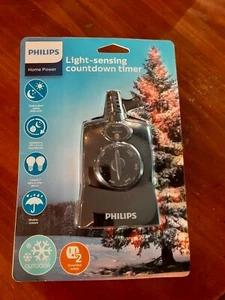Philips Dusk to Dawn 8/6/4/2 Stunden Countdown Timer Outdoor 2 Steckdosen geerdet - Bild 1 von 3