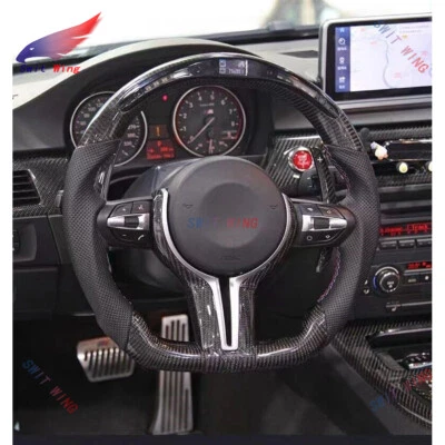 Steering Wheel For BMW F30 F80 F82 M3 X3 X5 X6 M4 320i 328i 335i （W/heated）LED - Image 1 of 4