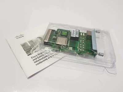 CISCO VWIC3-1MFT-T1/E1 1-PORT 3RD GEN MULTIFLEX TRUNK VOICE/WAN INTERFACE CARD - Image 1 of 4