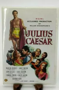 Julius Caesar (1953) DVD, Marlon Brando, Slimline Case, Like New - Picture 1 of 3