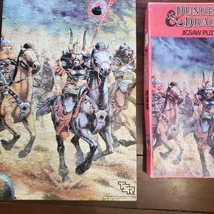 1985 TSR Dungeons & Dragons 200 Teile Puzzle vollständig - Bild 1 von 7
