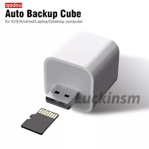 Cubo de respaldo automático qadou mientras se carga para iOS/Android/laptop/computadora de escritorio - Imagen 1 de 12