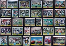 1981 Fleer Team Action Football Cards Complete Your Set You Pick From List 1-88