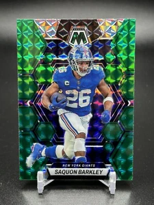 Saquon Barkley Green Mosaic Prizm 2023 - Imagen 1 de 2