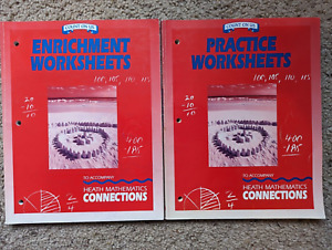 Heath Mathematics Connections Enrichment & Practice Worksheets Level 2